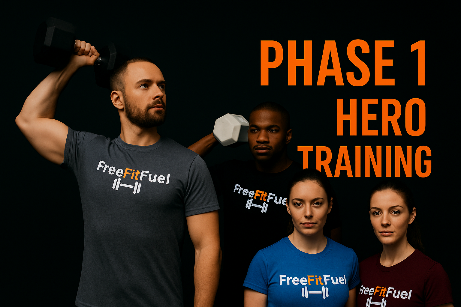 Athletes training with focus on fundamental movement and easy aerobic base