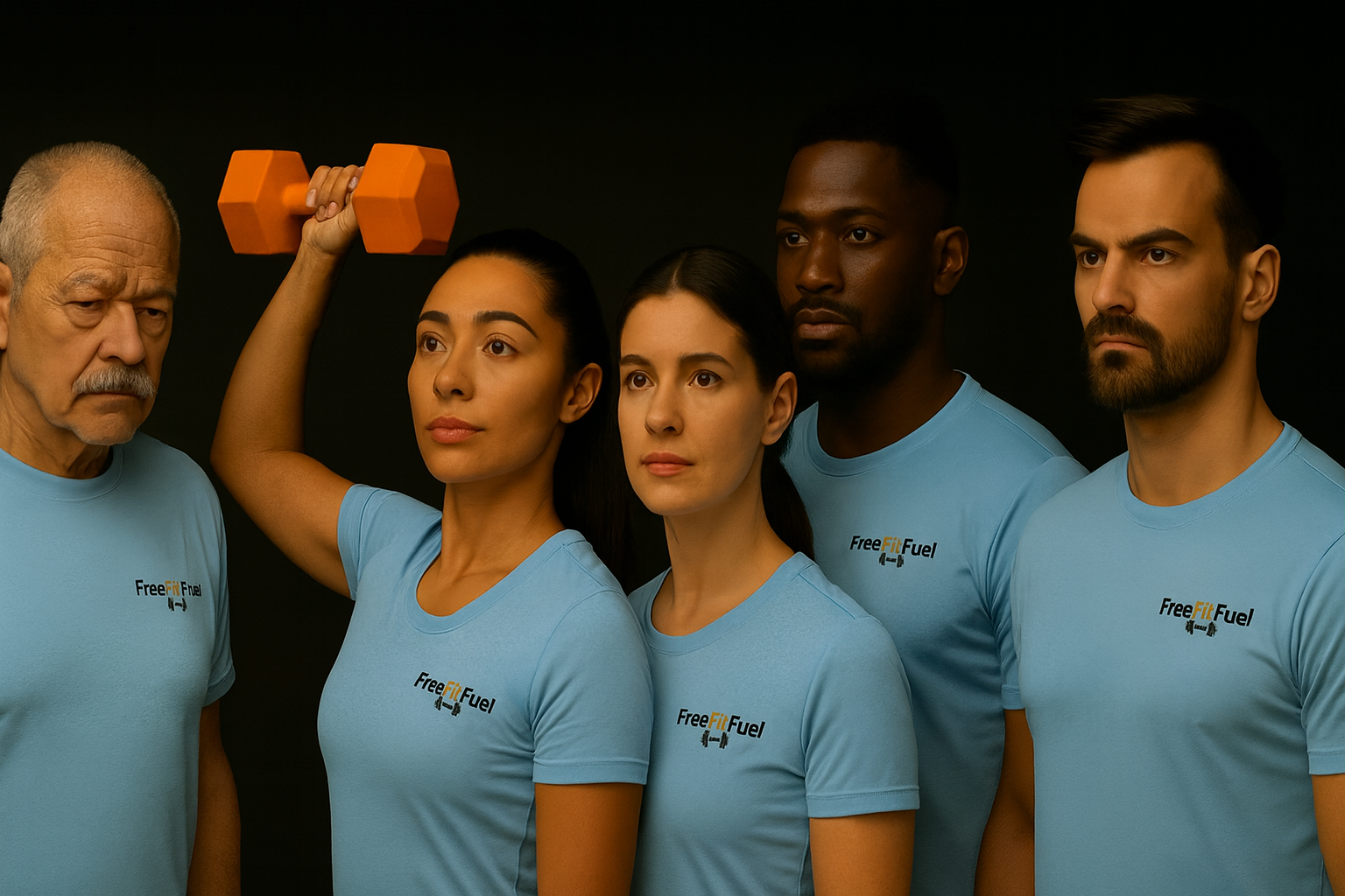 Mixed-age athletes training together (alt)