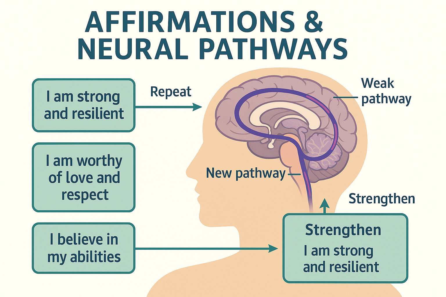 Affirmations prime attention and behaviour