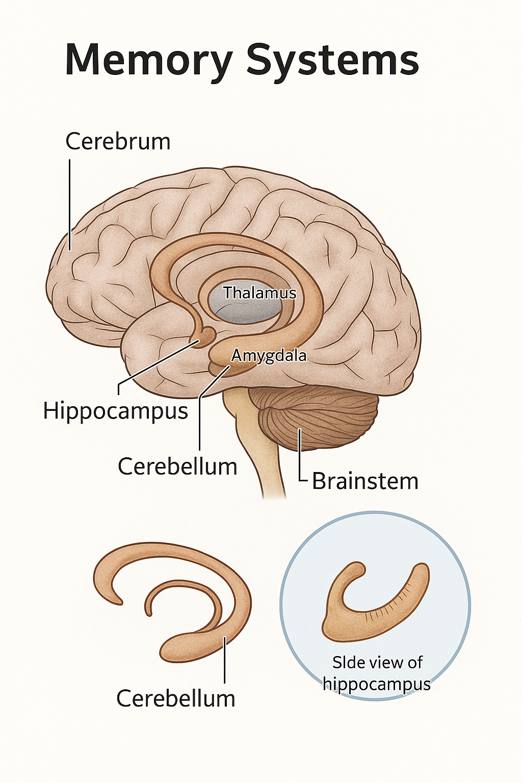Hippocampus encodes, cortex stores